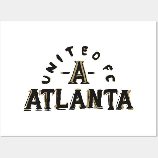 Atlanta Uniteeed fc 06 Wall Art by Very Simple Graph